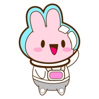 bunny astronaut logo