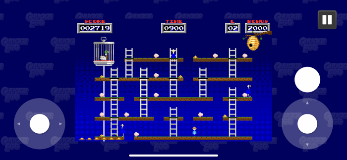 Chuckie Egg Remake With Ads