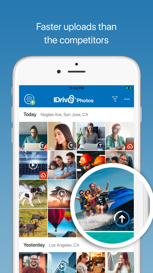 #3. IDrive Photo Backup (iOS) Podle: IDrive Incorporated