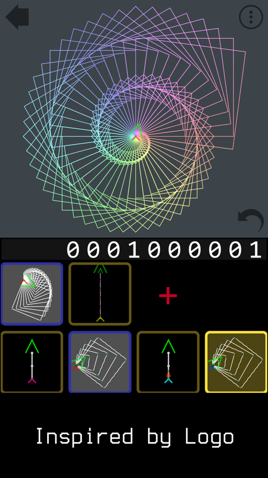 #1. LoGGo Turtle Graphics (iOS) 由: Jonathan Edwards
