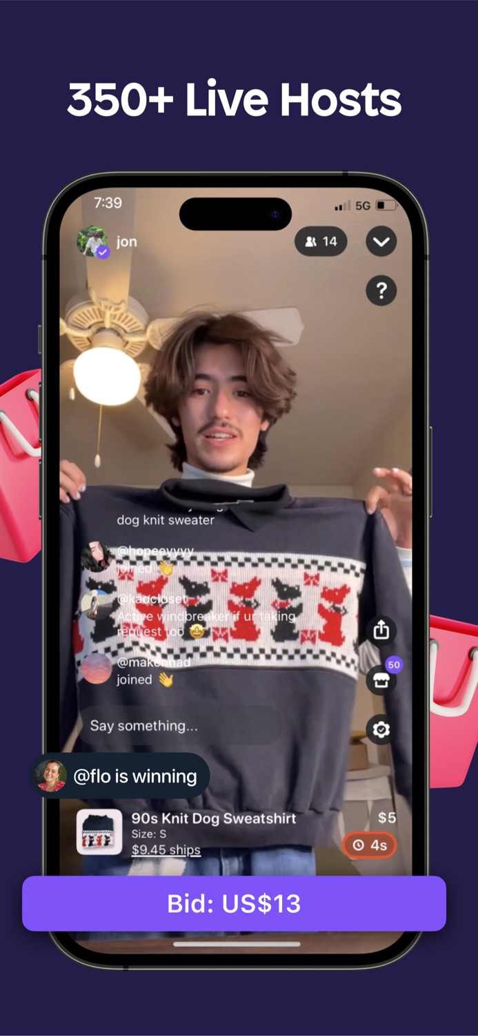 Jamble Live Shopping and Resale