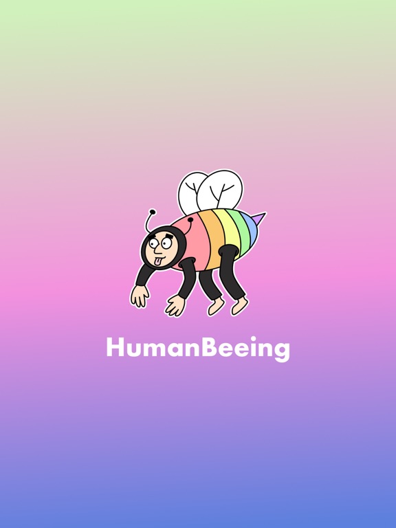 Screenshot #5 pour Human Beeing - Sticker Pack