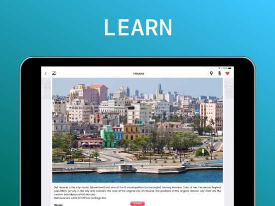 Havana Travel Guide Offline iPad screenshot 5 - Travel app