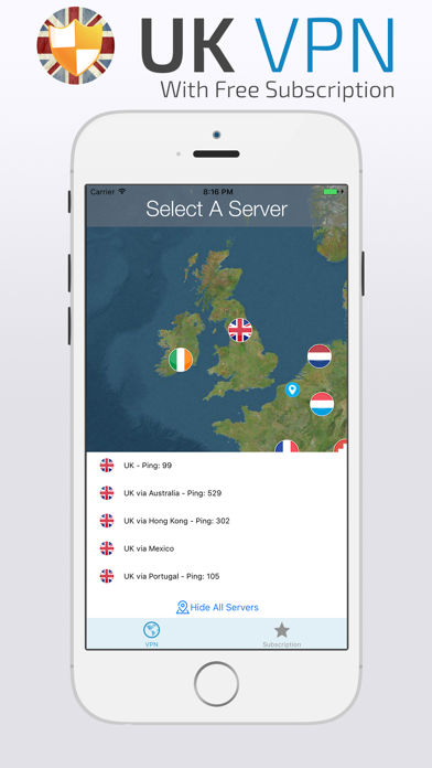 UK VPN: Fast & Secure Internetのおすすめ画像1