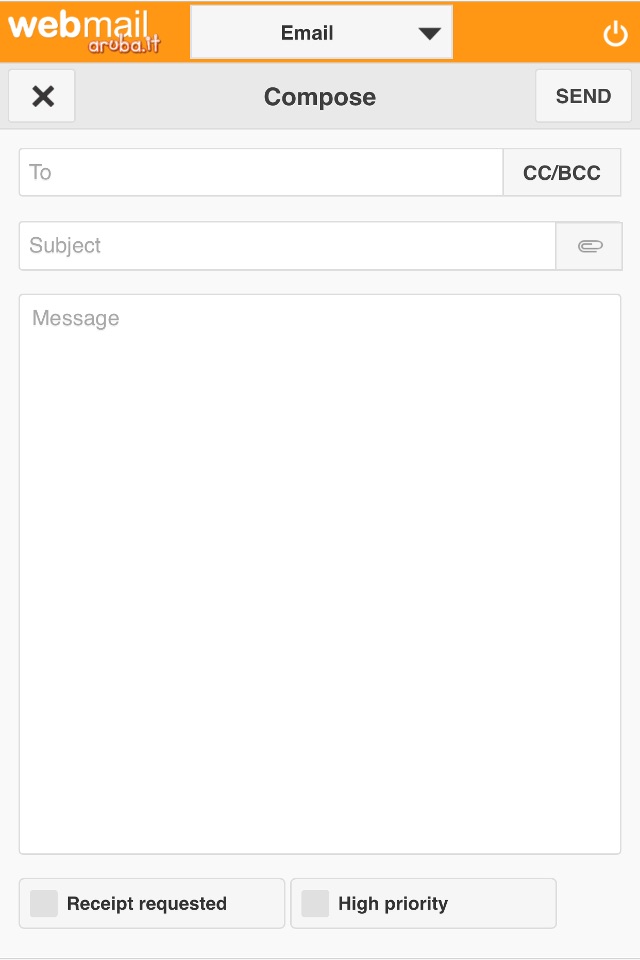 Webmail aruba.it screenshot 3