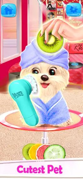 Game screenshot Princess Pet Salon Makeup Game mod apk