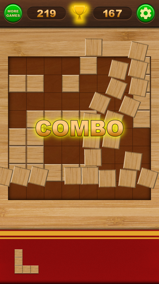 #5. Wood - Block - Puzzle (iOS) 由: Alejandro Castagnolo Martinez