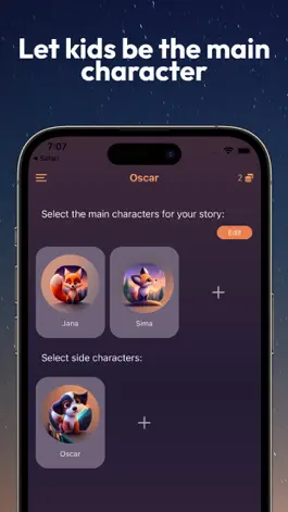 Game screenshot Oscar personal bedtime stories apk