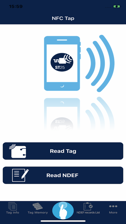 #1. NFC Tap (iOS) 由: STMicroelectronics