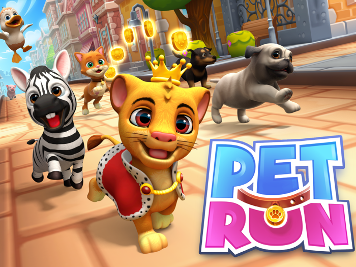 Pet Run - Puppy Dog Run Game
