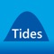 'Tide Table' displays tide prediction information for your current location and for selected locations on your mobile device
