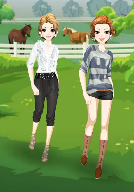 Horse Fan Girls