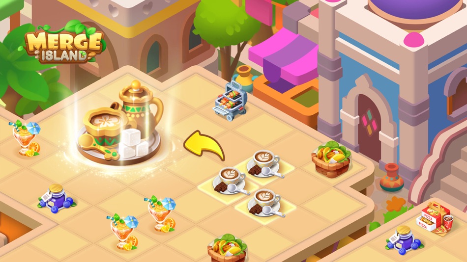 #3. Merge Island : Match 3 Puzzle (iOS) 由: 乐堂动漫信息技术有限公司