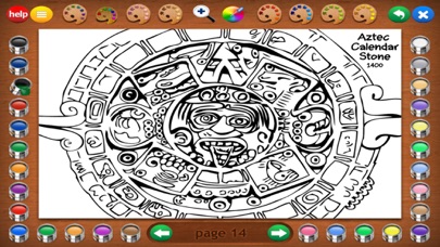 World History Coloring Book Screenshot