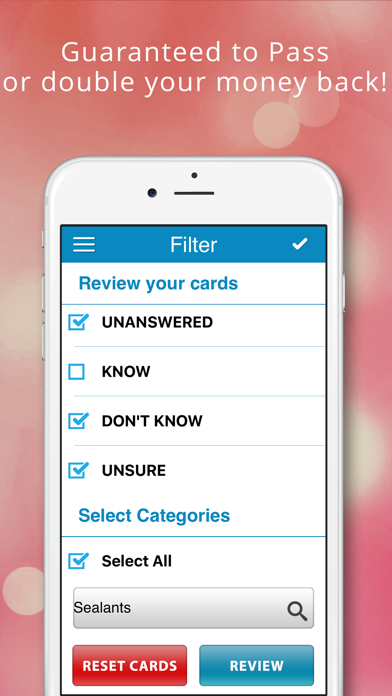 Pediatric Dentistry Cram Cards Screenshot