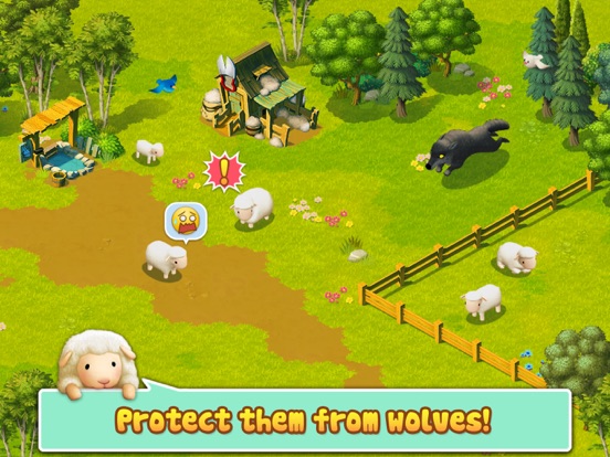 Tiny Sheep : Pet Sim on a Farm iPad app afbeelding 2