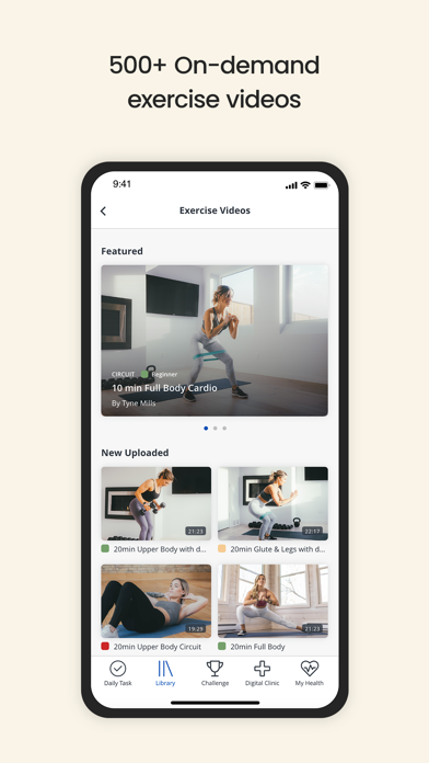 GFIT Wellness Screenshot