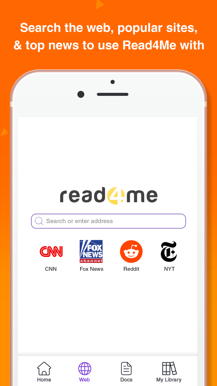 Read4Me - Talk Browser PDF DOC