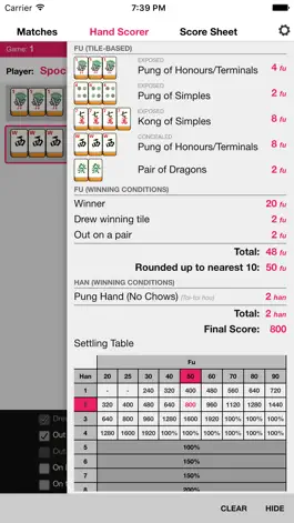 Game screenshot Mahjong Helper & Calculator apk