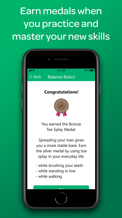 Zibrio BalanceCoach Screenshot