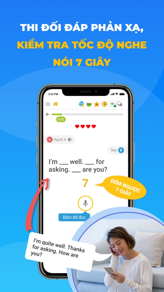 #7. Lang Kingdom - Best At English (iOS) 由: Lang Kingdom Pte. Ltd.