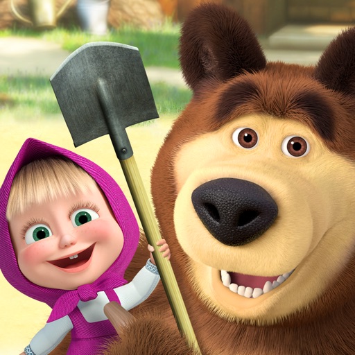 Masha and the Bear: Farm Games Icon