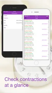 my contractions iphone screenshot 2