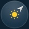 Find the sun relative to your position, track its path and know when the sun rises and sets