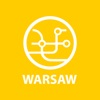 公共交通機関の地図ワルシャワ
