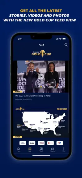 Game screenshot Concacaf Gold Cup Official App hack