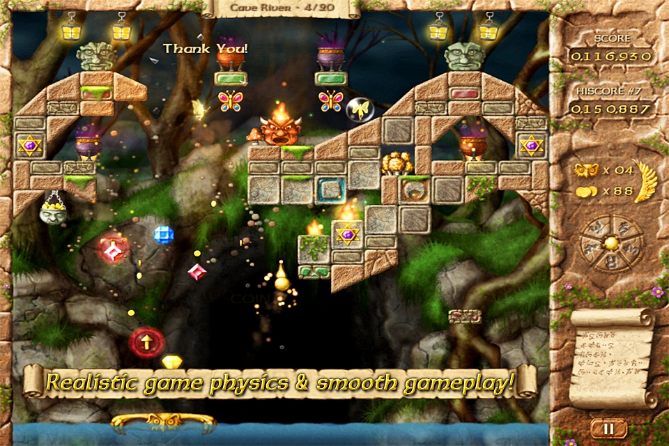 Fairy Treasure - Brick Breaker screenshot 2