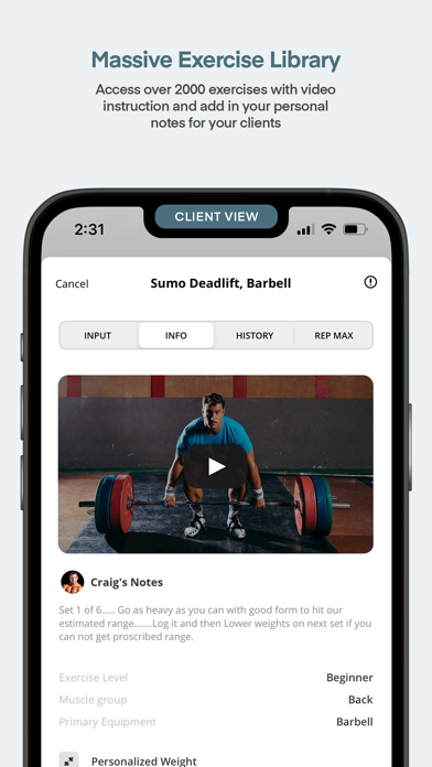 Metron Fitness Screenshot