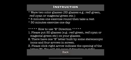 Amblyopia Lazy Eye 3D Exercise