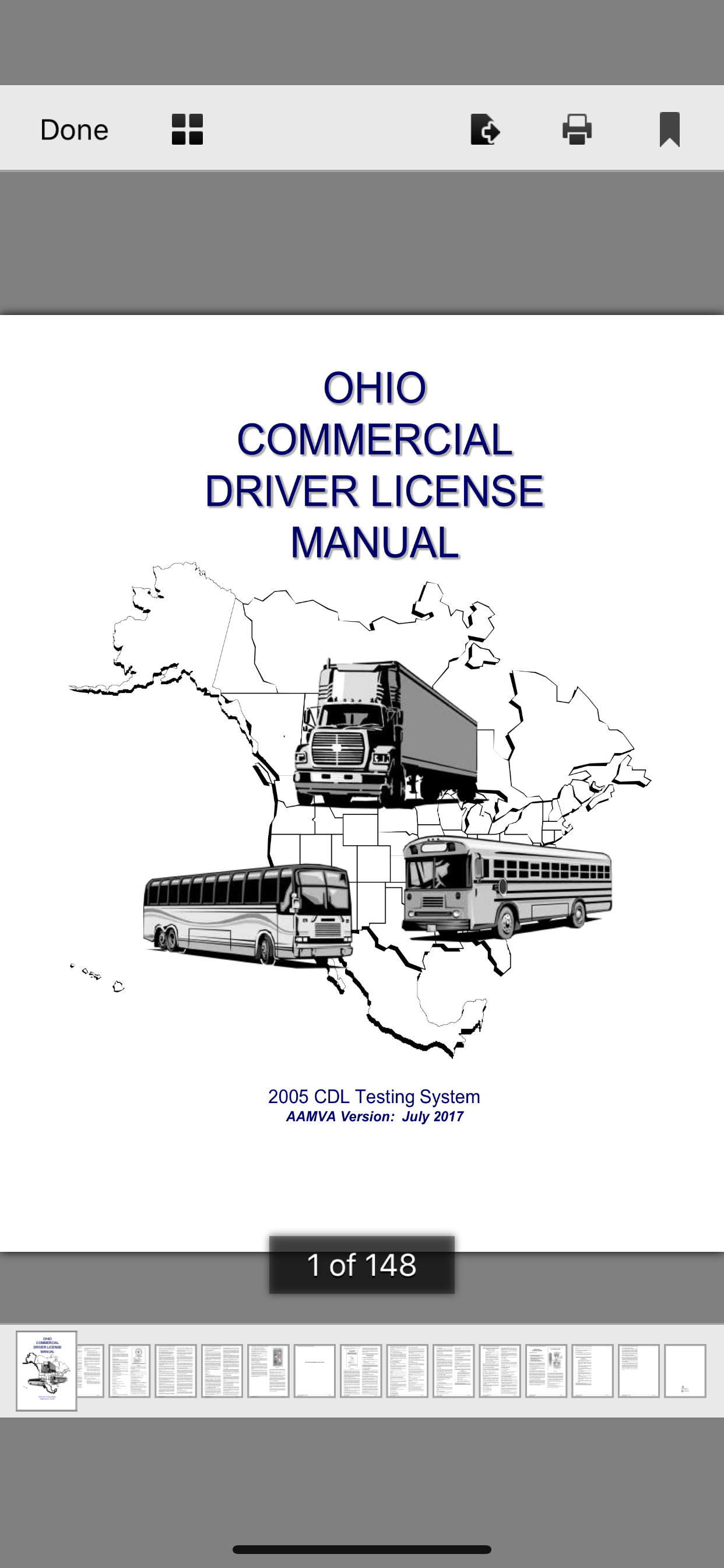 Ohio CDL Test Prep