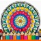Mandala Coloring Book is a game or an app, in which you can find the best mandala drawings to color on your phone or tablet