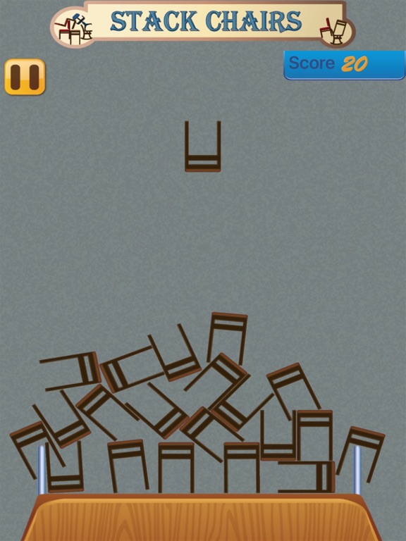 Stack Chairs iPad screenshot 2 - Games app