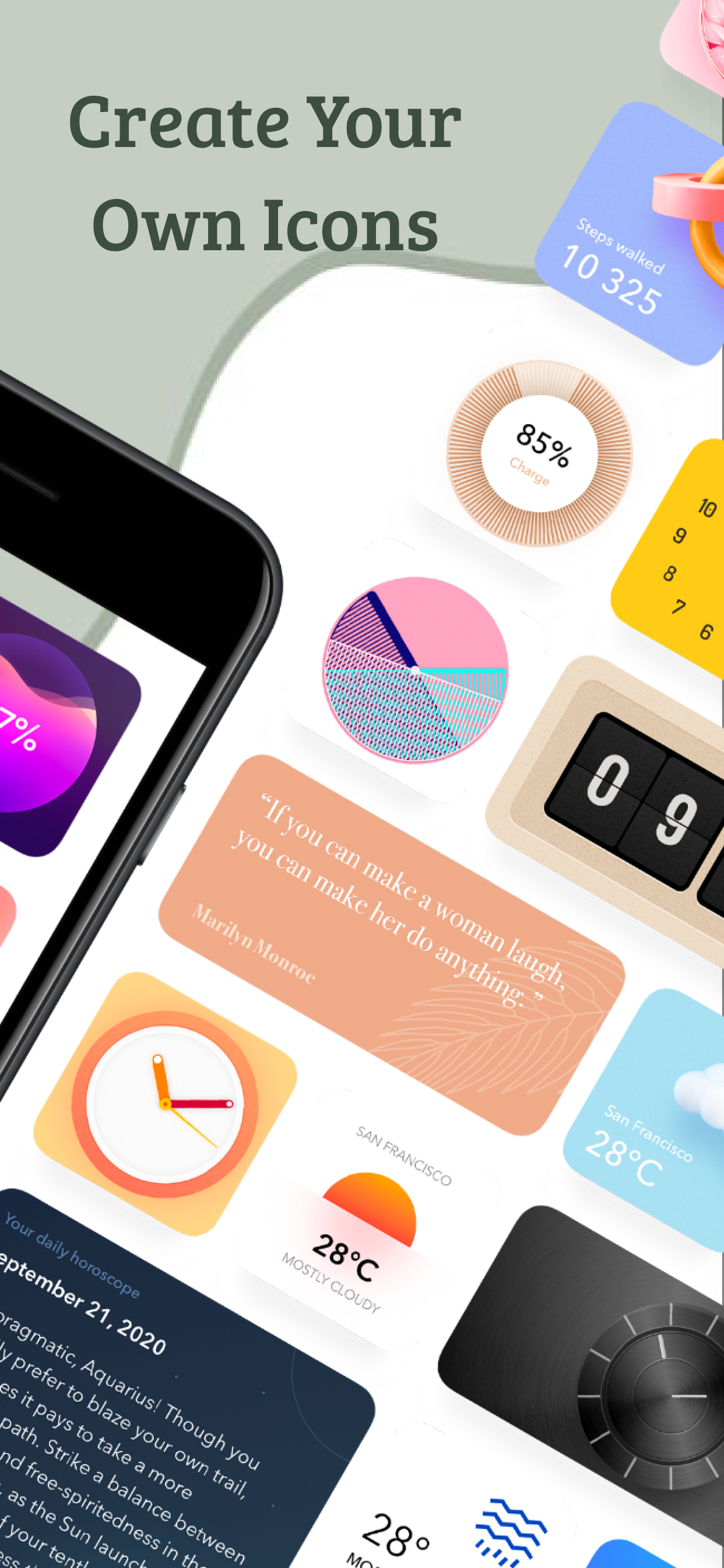 Aesthetic & Custom Homescreen