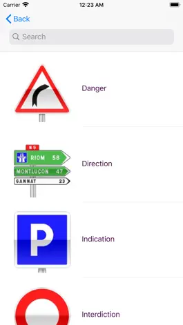 Game screenshot Examen du permis de conduire apk