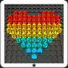 Lite-Brite Numbers Retro Art App Delete