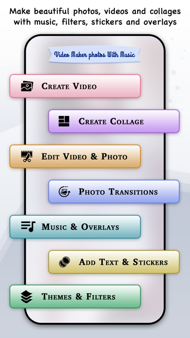 Screenshot #1 pour Videos Maker Photos With Song