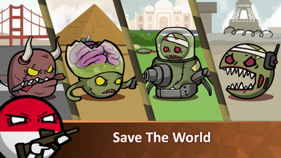 Countryballs - Zombie Attack Screenshot