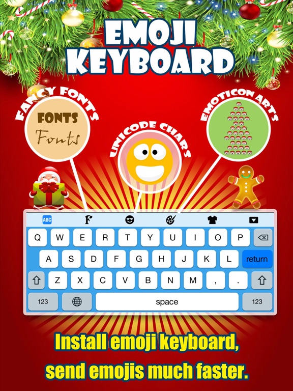 Emoji Keyboard - Gif Stickers iPad app afbeelding 1