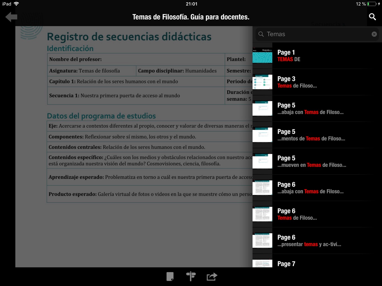 iPad screenshot