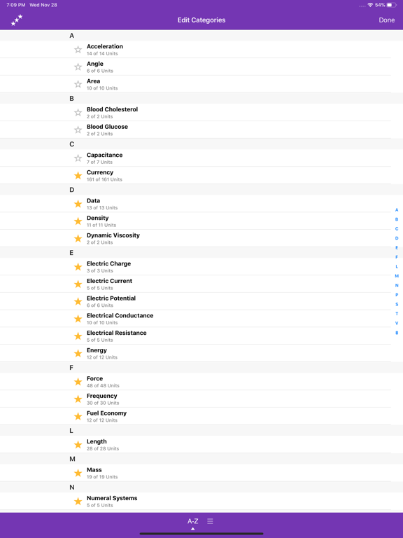 Screenshot #4 for Converter and Calculator Lite