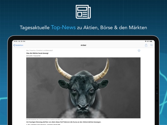 Screenshot #5 pour Finanzen100 - Börse & Aktien