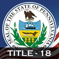 PA Crimes Offenses Title 18 app icon - Reference app for iPhone