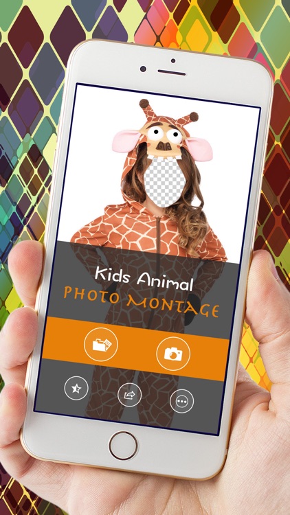 Kids Animal Photo Montage screenshot-3