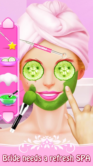 Screenshot #1 pour Jeux de maquillage: mariage