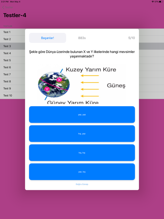 Screenshot #4 pour Fen Bilimleri 8