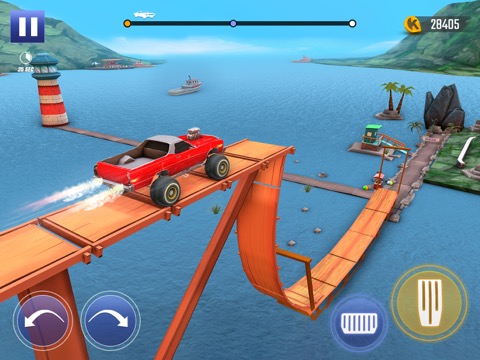 Mega Car Stunt 3d - ドライブ 車 ゲームのおすすめ画像3